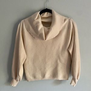 Zara Cowl Neck Knit Sweater